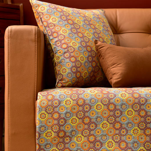 罗马假日系列沙发巾四季通用防滑沙发垫 商品图3