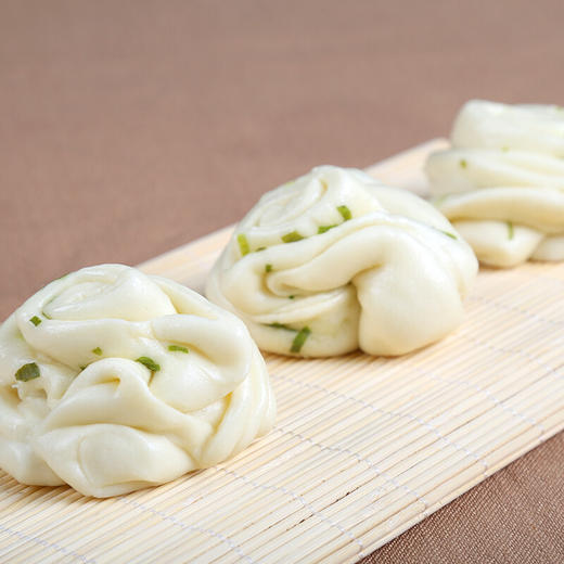 桃花点点 青葱花卷家庭装500g 10只 早茶点心 速食半成品 儿童早餐面点 扬州特产 商品图2