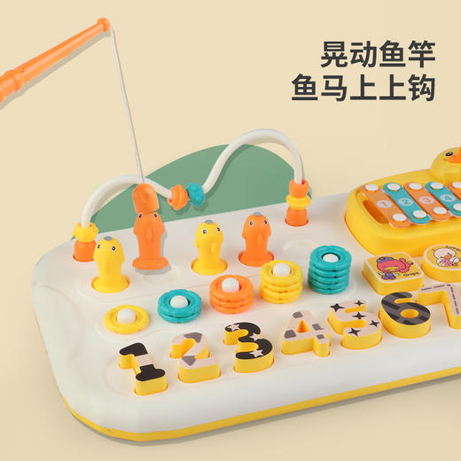 【Duckbill baby】鸭嘴兽多功能敲琴配对版儿童早教数字配对/DL-121 商品图1