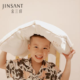 金三塔儿童桑蚕丝舒适透气 柔软亲肤蚕丝枕头新品    BBC006