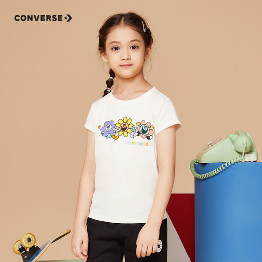 CONVERSE 匡威  夏 大童小童 短袖T恤 CNVG-TE-C574 商品图0