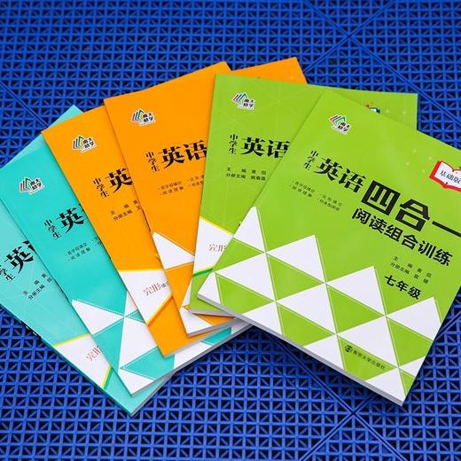 中学生英语四合一阅读组合训练第二版基础版提高版七八九年级中考 商品图1