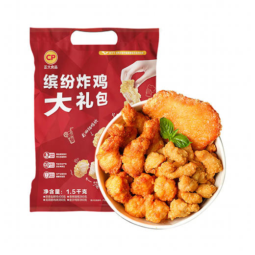 正大缤纷炸鸡大礼包 1.5kg 商品图0