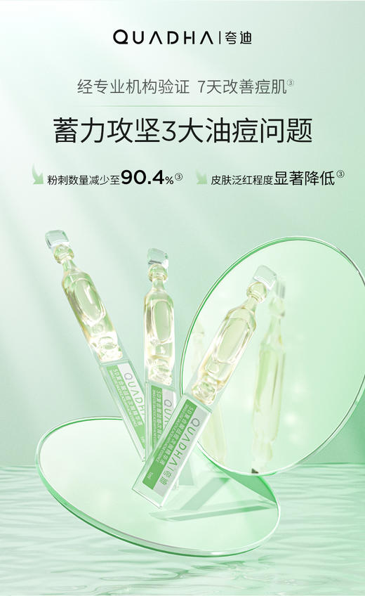 华熙生物夸迪5D玻尿酸战痘次抛（30支） 商品图1