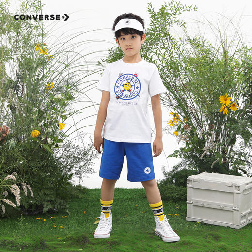 CONVERSE 匡威  夏 大童小童 短袖套装 CNVB-KS-C481 商品图3