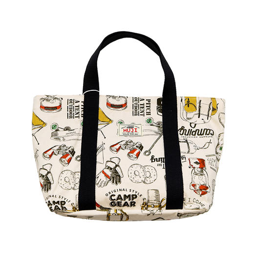 HUJI祤集手拎包2号插画露营camping 商品图1