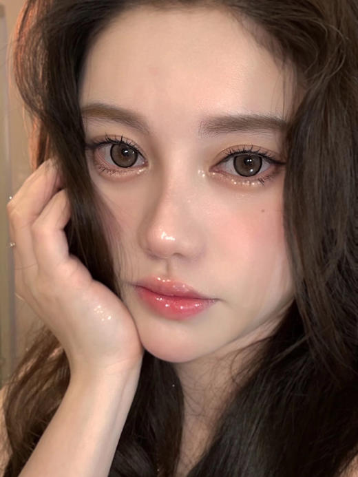 【中直径】Kira Secret-黑茶色14.2mm【年抛0-1000度 含525/575】 商品图2