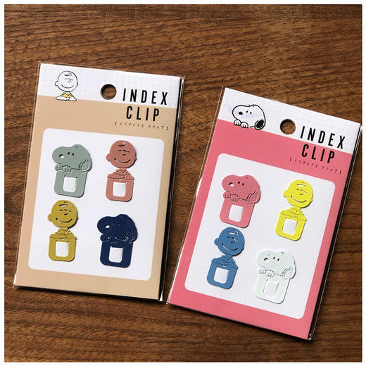 日本进口/卡通造型标记索引创意小书签/文件票据分类夹/别针 商品图0