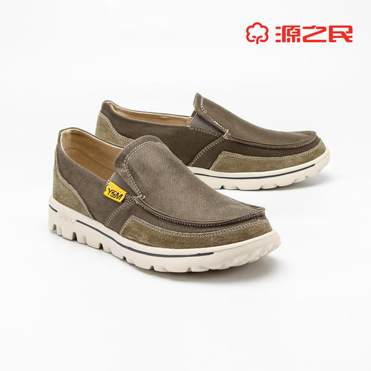 源之民新品休闲时尚高弹橡塑大底男士休闲鞋 商品图5