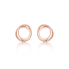ROSEONLY 玫瑰系列-LOVE ROSE 耳钉耳饰 18K玫瑰金镶红宝镶钻 商品缩略图0