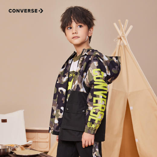 CONVERSE 秋 大童小童 夹克 CNVN-LO-D059 商品图2