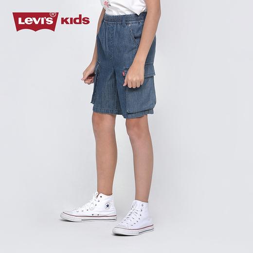 LEVIS 李维斯  夏 大童小童 短裤 肥腿多兜短裤 LVB-EH-D281 商品图5
