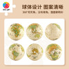 【折扣商品 不退不换】3寸60片 新版地球仪拼图 塑料拼图 A3665 黄色简体中文 商品缩略图1
