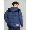 Lee商场同款101+22秋冬新品舒适拼接蓝男羽绒服LMT003619100-769 商品缩略图1