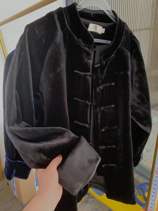 男女冬款空气绒中式外套保暖抗风一件过冬单件上衣加厚太极服 商品图0