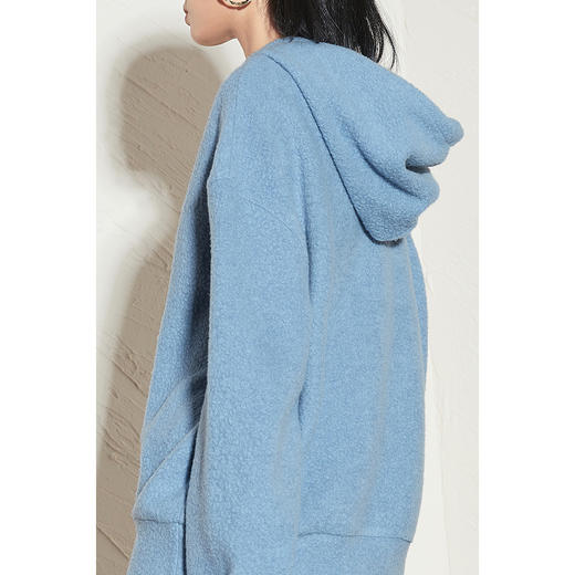 【商场同款】麦檬冬简约抽绳连帽卫衣5CA301491 商品图3