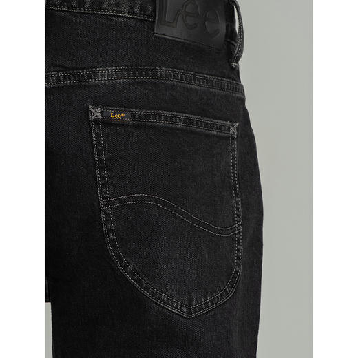 Lee商场同款22秋冬新品705标准中腰男款黑牛仔裤LMB1007053YS-109 商品图4