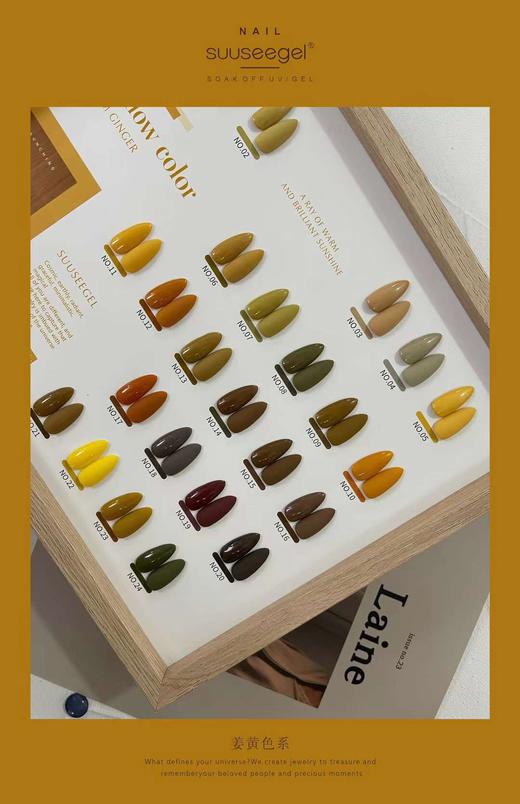 【秒杀价】24色姜黄色系 商品图3