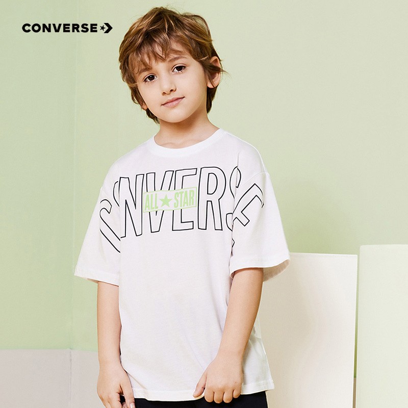 CONVERSE 匡威  夏 大童小童 短袖T恤 CNVN-KT-C618