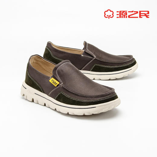 源之民新品休闲时尚高弹橡塑大底男士休闲鞋 商品图1