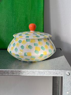 Yezi/艺术家手绘陶瓷茶叶罐