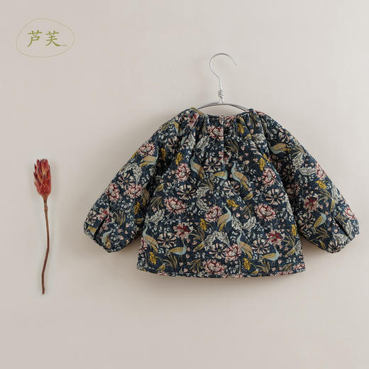 【马克珍妮 中国风】秋冬新款 女童纯棉灯芯绒加厚小衫221273 商品图1