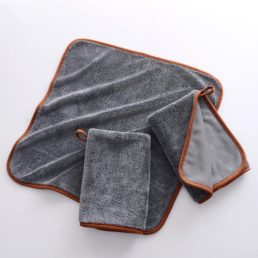 韩国小辫子汽车收水毛巾，6mm长辫子，更强吸水表现 商品图3