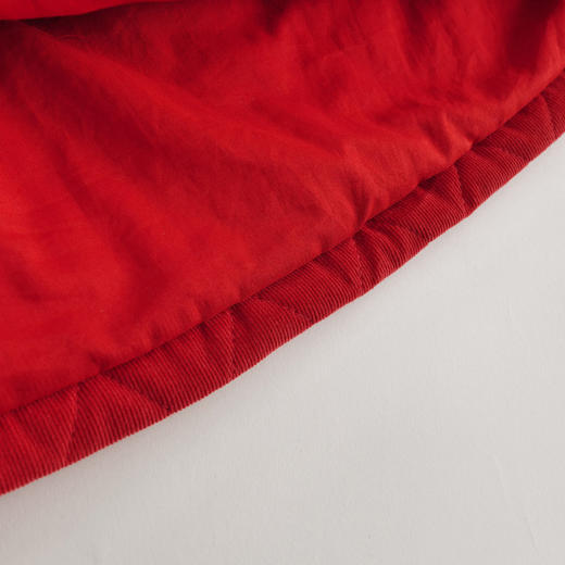 【马克珍妮 芦芙】秋冬新款 女童灯芯绒菱格夹棉背带裙221305 商品图4