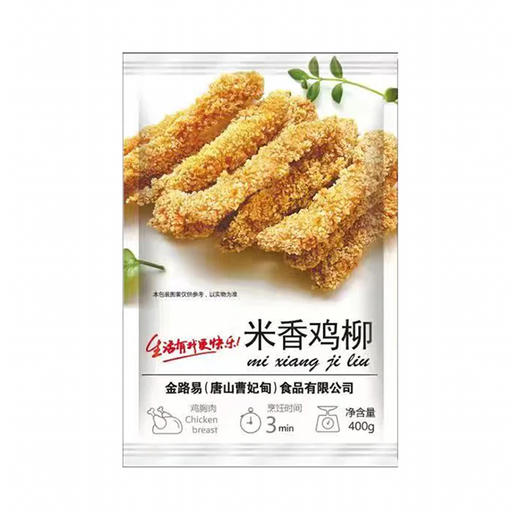 京都巧娘米香鸡柳 400g 商品图0