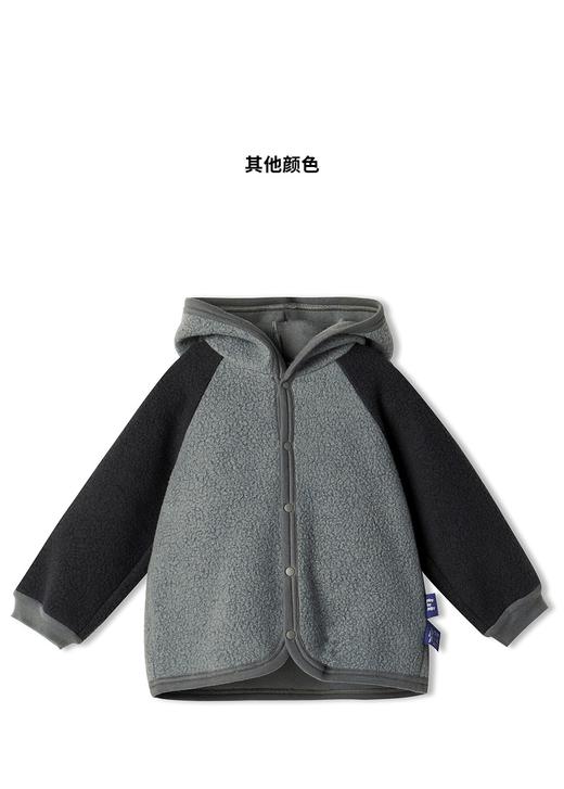 JNBY  21年秋款 男女童婴幼儿宽松连帽开襟卫衣  YL8430230 商品图5