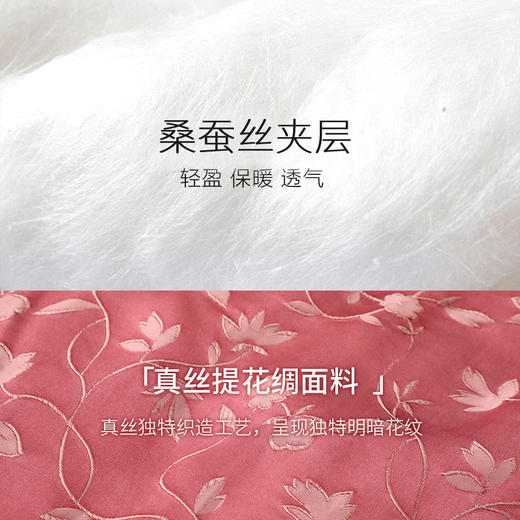 金三塔秋冬丝绵背心新品女100%桑蚕丝填充加厚保暖棉袄马甲  NSFBD734 商品图4