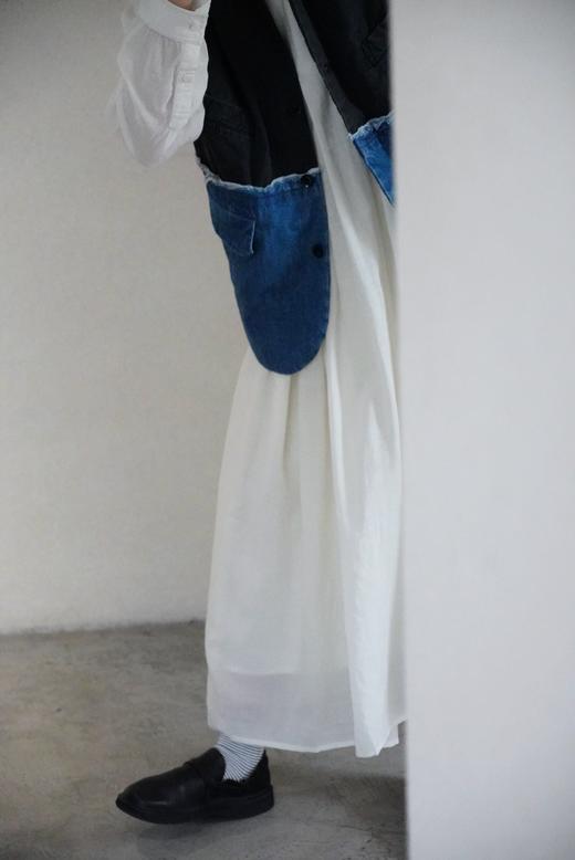 （4折）D project by G黑拼牛仔蓝马甲 商品图3