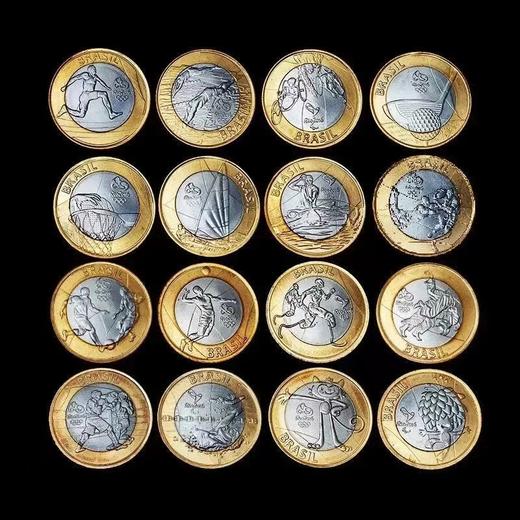 2016里约奥运会纪念币套装（四组共16枚带卡册） 商品图5