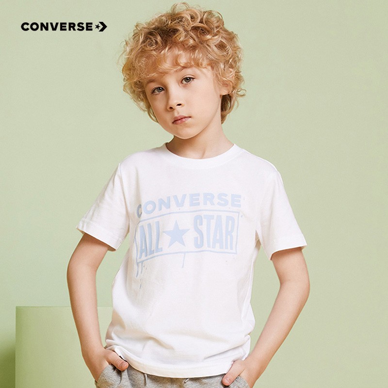CONVERSE 匡威  夏 大童小童 短袖T恤 CNVN-TE-C619