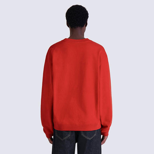 KENZO 高田贤三 男士棉质 KENZO Paris 徽标印花圆领长袖卫衣 红色 FC65 SW416 4ME 21 商品图2