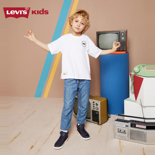LEVIS 李维斯  夏 大童小童 短袖T恤 LVB-KT-F283 商品图3