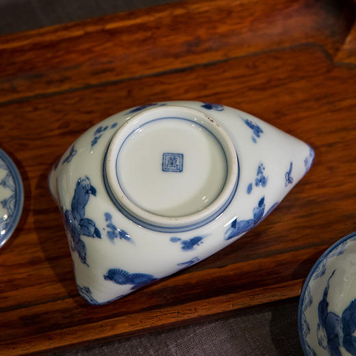 青花婴戏图茶具成套 商品图3