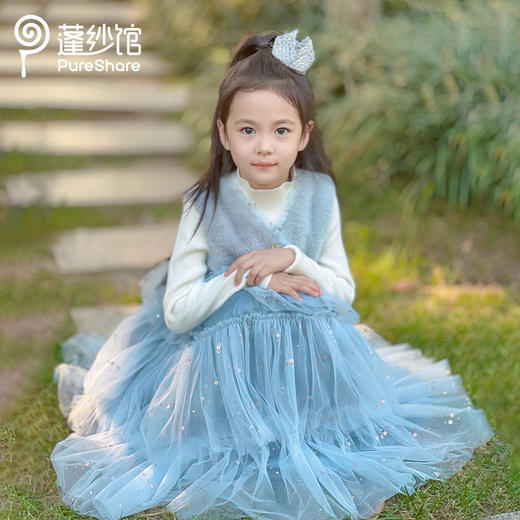 pureshare蓬纱馆女童连衣裙--梦莎蛋糕裙 商品图4