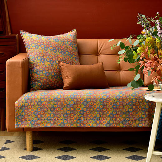 罗马假日系列沙发巾四季通用防滑沙发垫 商品图0