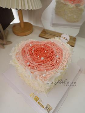 心形玫瑰花裱花