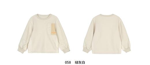 JNBY 21年秋款 宽松无帽套头卫衣 1L8407890 商品图6