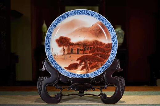 青花斗彩《新中国从这里走来》 商品图0