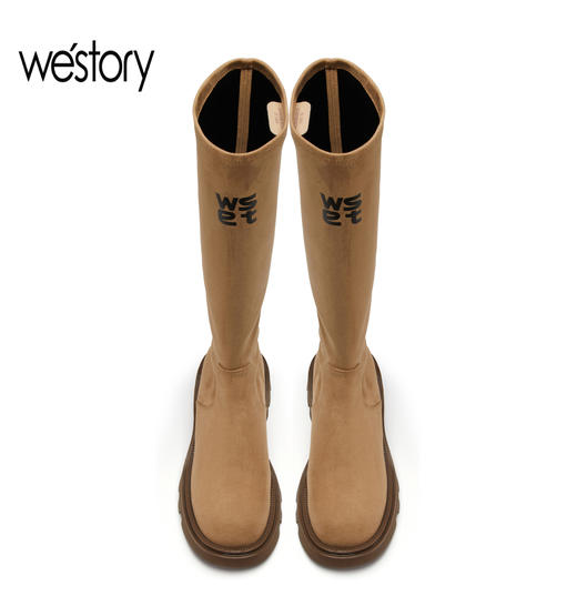 westory22秋冬新款女靴时尚高靴82052—82051 商品图4