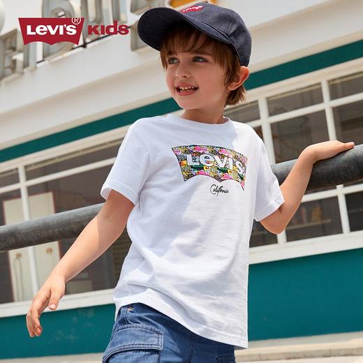 LEVIS 李维斯  夏 大童小童 短袖T恤 经典LOGO LVB-TE-C843 商品图1