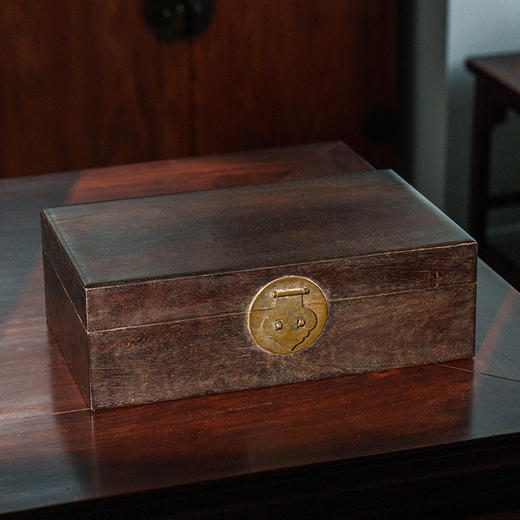 清 紫檀文房箱 商品图4