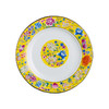 戴德生活馆珐琅彩万花家用盘碟子圆形中式陶瓷餐具 商品缩略图3