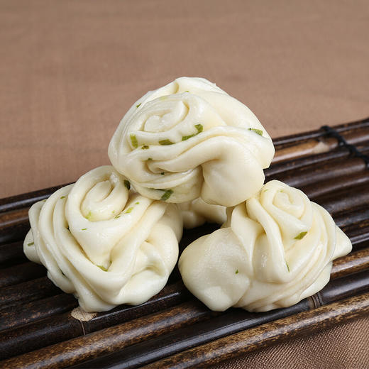 桃花点点 青葱花卷家庭装500g 10只 早茶点心 速食半成品 儿童早餐面点 扬州特产 商品图3