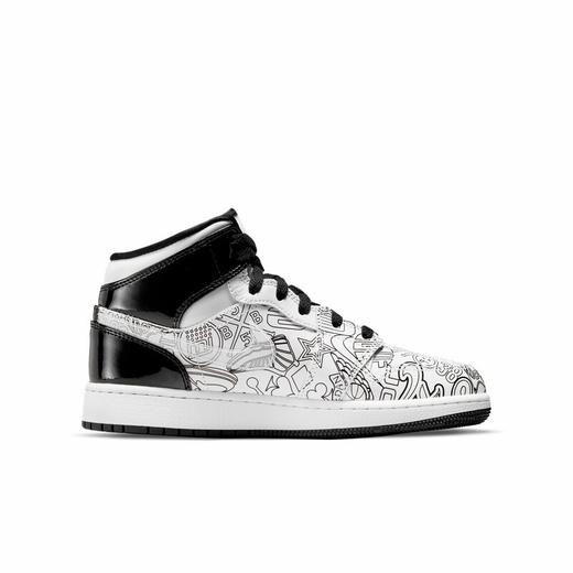 Air Jordan 1 Mid SE (GS) 大童运动童鞋 DC4099 商品图1