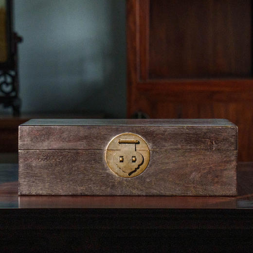 清 紫檀文房箱 商品图0