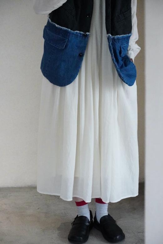 （4折）D project by G黑拼牛仔蓝马甲 商品图5